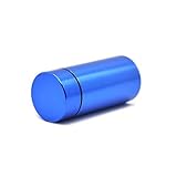 Stash Jar - Airtight Water Proof/ Smell Proof Aluminum Herb Container Bottle (BLUE)