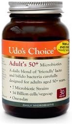 Advanced Adults Blend 50 Plus Probiotics Capsules - Capsules by Udo's Choice