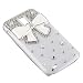 New Hot Cute 3D White Bow Bowknot Bling Diamond White Hard Back Case Cover for Samsung Galaxy S2 T989 Hercules T-Mobile