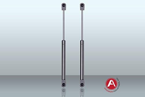 Addison 12" gas spring, 30 LBS (133 Newton) force each, set of 2, gas strut gas prop lift support for RV, Motorhome, Trailer, Fifth wheel, camper, saddle box lid, tool box lid, tonneau cover