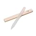 Professional Crystal Glass Nail File With Protective Case By Malva Belle | For Natural and Acrylic Nails | Manicure & Pedicure, Double-Sided Nonporous Surface With Everlasting Durability - Mint Green