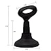 Desktop Microphone Holder, eBerry Detachable Tabletop Microphone Stand Holder with Mic Clip and Round Base for Podcasts, Online Chat, Conferences, Lectures, and More