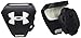 Under Armour 9900-0111T Football Helmet Visor Clips with Logo, Black/White
