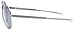 GAMMA RAY TITANLITE Tomcat Polarized UV400 Titanium Aviator Sunglasses in Nickle Free Hypoallergenic Frame