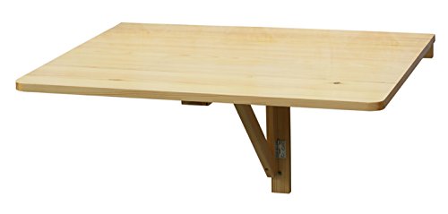 Orolay Tavolo Pieghevole A Muro Scrivanie Tavolo Per Computer Tavolo Da Cucina 75x60cm Naturale