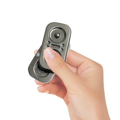 OBEST 3PCS Fidget Slider Toys, Stainless Steel Metal EDC Slider Toy for Stress and Anxiety Relief, Autism and ADHD Sensory Toys, Desk Office Adults Toys, 80738