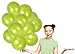 Treasured Metallic Lime Green Balloons - Neon & Apple Green Latex Balloons - 12 Inch, 100 Count