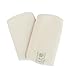 LÍLLÉbaby Organic Teething Pads, Natural - Organic Cotton Triple Layered Pads for Baby Carrier