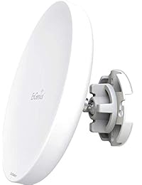 EnGenius Wireless Outdoor AP Client Bridge CPE, antena direccional, puerto Gigabit, Punto a punto, IP55, 26 dBm, 19 dBi, de largo alcance, 802.3 af at PoE, [2 Pack] (n enstationac Kit)