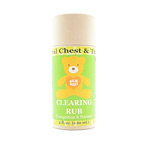 BALM! Baby Eucalyptus "CLEARING" Rub Balm Natural Chest & Tummy Rub
