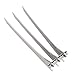 Wolverine Claws Cosplay Costume Props for Halloween Plastic, Pair (Size L) Gray
