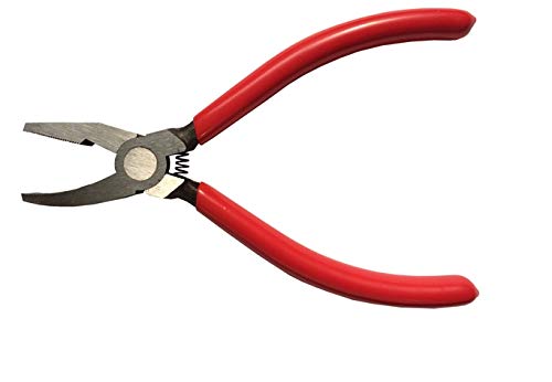 A TO Z GLASS 6 Glass Running plier Spring Loaded Jaws and with Narrow Tips