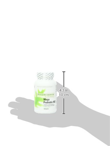 FoodScience of Vermont Mega Probiotic-ND, Digestive Health Supplement, 120 Capsules