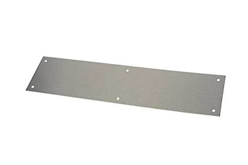 Stainless Door Push Plate, 12
