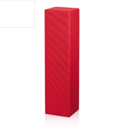 Weinkarton24.com 10x Single Wine Gift Dekowell Classic Red, Gift Box & Packaging