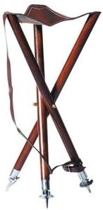 Dreibeiner with Sturdy Leather Hunting Chair Seat of Fritz Man