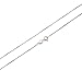 Kezef Sturdy Thin Box Chain Necklace Nickel Free Made in Italy 14
