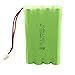 Fisca 9.6V 1200mAh Spare Rechargeable Ni-MH AA High-Capacity Battery Pack for Fisca RC Tank