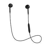 Bluetooth Headphones, Yostyle Wireless Earphones HD Stereo Noise Canceling Earbuds Sweatproof Headset with Mic for iPhone X, 8/7/6S Plus & Samsung LG Android Cellphones(Black)