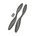 RAYCorp 1147 11x4.7 Propellers. 8 Pieces(4 CW, 4 CCW) Grey 11-inch Quadcopter