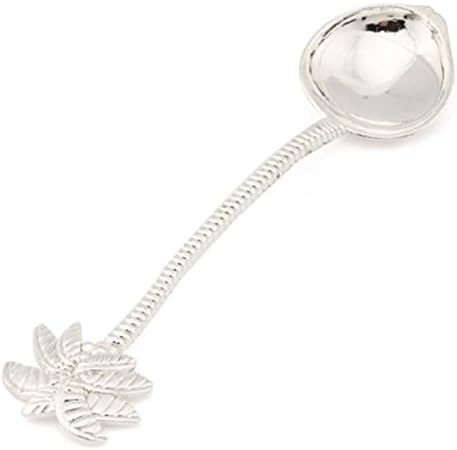 TP7 Set Of 15 Pieces Spoon Coconut Tree Silver Tea Coffee Small Decoration Zine Alloy Gift Bar