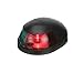 Attwood 3120-7 Bi-Color Combination 2-Mile Sidelights, Deck Mount, for Boats Up to 65.6 Feet, 7-Inch Hard Wire Leads, Black