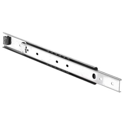 Drawer Slide Side Hard Mount 3 4 Ext Conv Pk2 1 2 W
