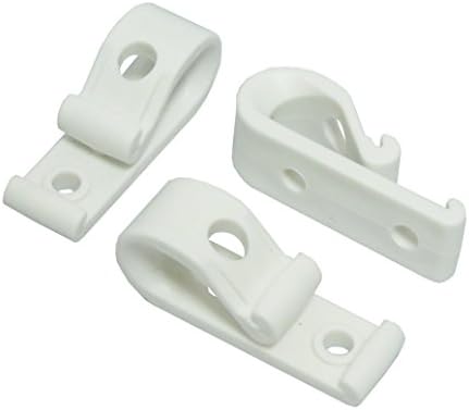 Blinds USA LLC Roller or Roman Shade Safety Cord Guides P-Clip (6)