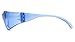 Pyramex Intruder Safety Eyewear Infinity Blue Frame Infinity Blue Lens ANSI Z87+