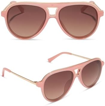 ✨Jesse James Decker x DIFF Oversized Blush Sunglasses w/ Case & Cloth✨ When Are The Jessie James Decker x DIFF Aviator Sunglasses  main image 2
