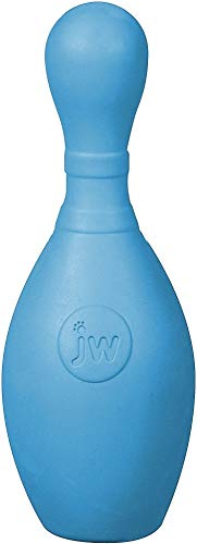 JW Bouncin' Bowlin Pin Dog Toy Assorted Bright Colors 3 Sizes