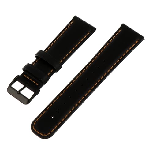 Healvian Chic Leather Watch Strap for Replacement Wrist Band Durable Flexible Design Stylish Fit Occasion