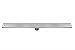 DreamDrains 28 in Stainless Steel Linear Shower Drain - Square Pattern Drain - Easy Installation Linear Drain Kit (Brushed Finish, 28 x 2.75 Inches)