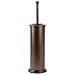 Richards Homewares Toilet Brush with Holder Bathroom Cleaning Brush with Matching Stand - Bronze