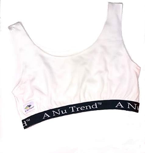 EMF Shielding Creme Sportsbra- Moisture Wicking Properties for 5G