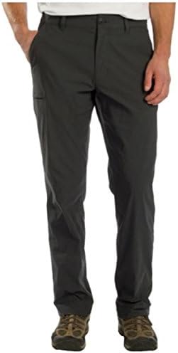 UB Tech Mens Ranier Travel Chino Cargo Pants (42Wx30W, Charcoal)