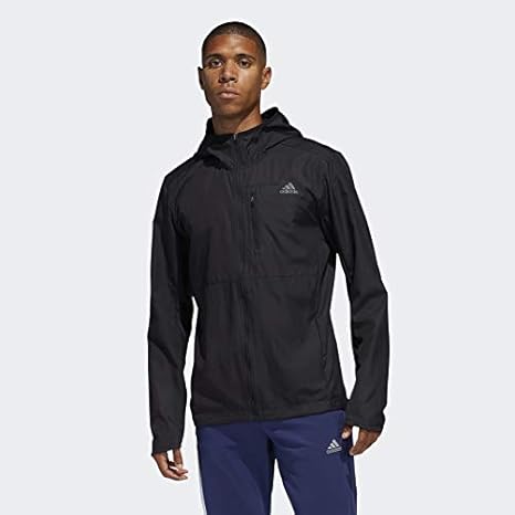 adidas hooded wind jacket