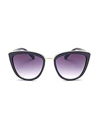 SKYWAY Gafas de sol retro vintage Cat Eye para mujer Gafas de montura de metal Estilo clásico Protección UV