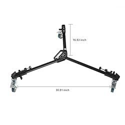 GVM Tripod Dolly, Professional Heavy Duty Tripod