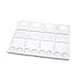 Darice Art Palette with 20 Wells, 13” x 10” – Plastic Palette for Oil Paints, Watercolors & Acrylic Paints, Ideal for Mixing and Separating Colors, For all Skills Levels (97789)