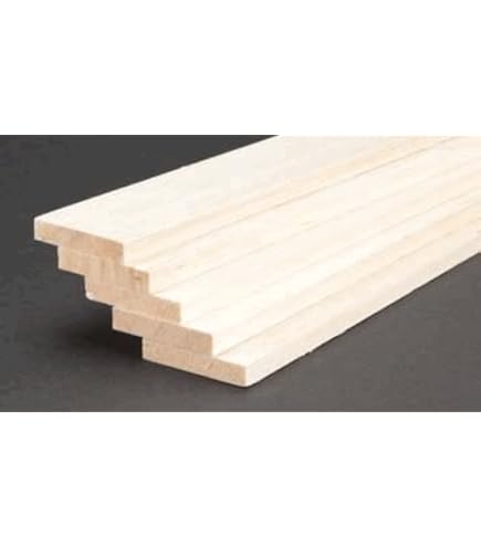 Amazon.com: Balsa Wood 1/2 X 3 X 36 (2) - Quantity is Listed