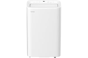 Toshiba 12,000 BTU ASHRAE (8,000 BTU SACC) Smart Wi-Fi Portable Air Conditioner Cools up to 350 Sq. Ft