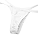 Freebily Sexy Women Lingerie Open Butt Low Rise G-String Micro Thong Bikini Underwear White One Size