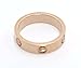 Luxury Shine Celebrity Love Rose Gold-Plated Band Ring for Women (9)