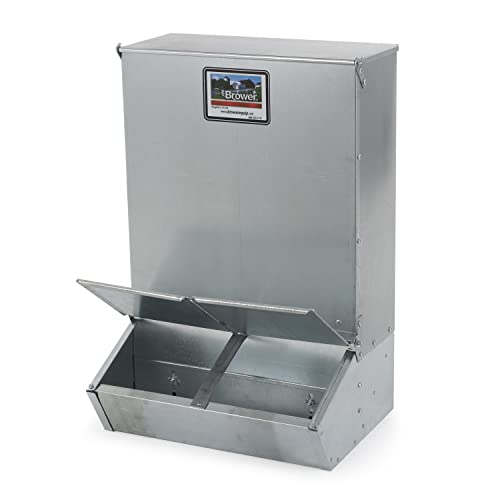 Brower 2 Door Galvanized Hog Feeder
