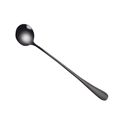 image for ZTTONE Spoon,Colorful Spoon Long Handle Spoons Flatware Coffee Drinkin