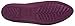crocs Women's Eve Ballet Flat, Plum, 7 M US