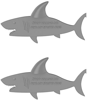 Bookmark Unique Cool Fish Bookmark Shark Shape Bookmark Plastic Page Holder Creative Paper Clips Dark Grey 2Pcs