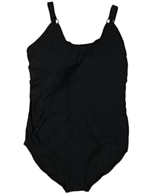 Plus Size Textured One Piece Bathing Suit