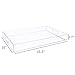 Lonkiktik Clear Acrylic Serving Tray
